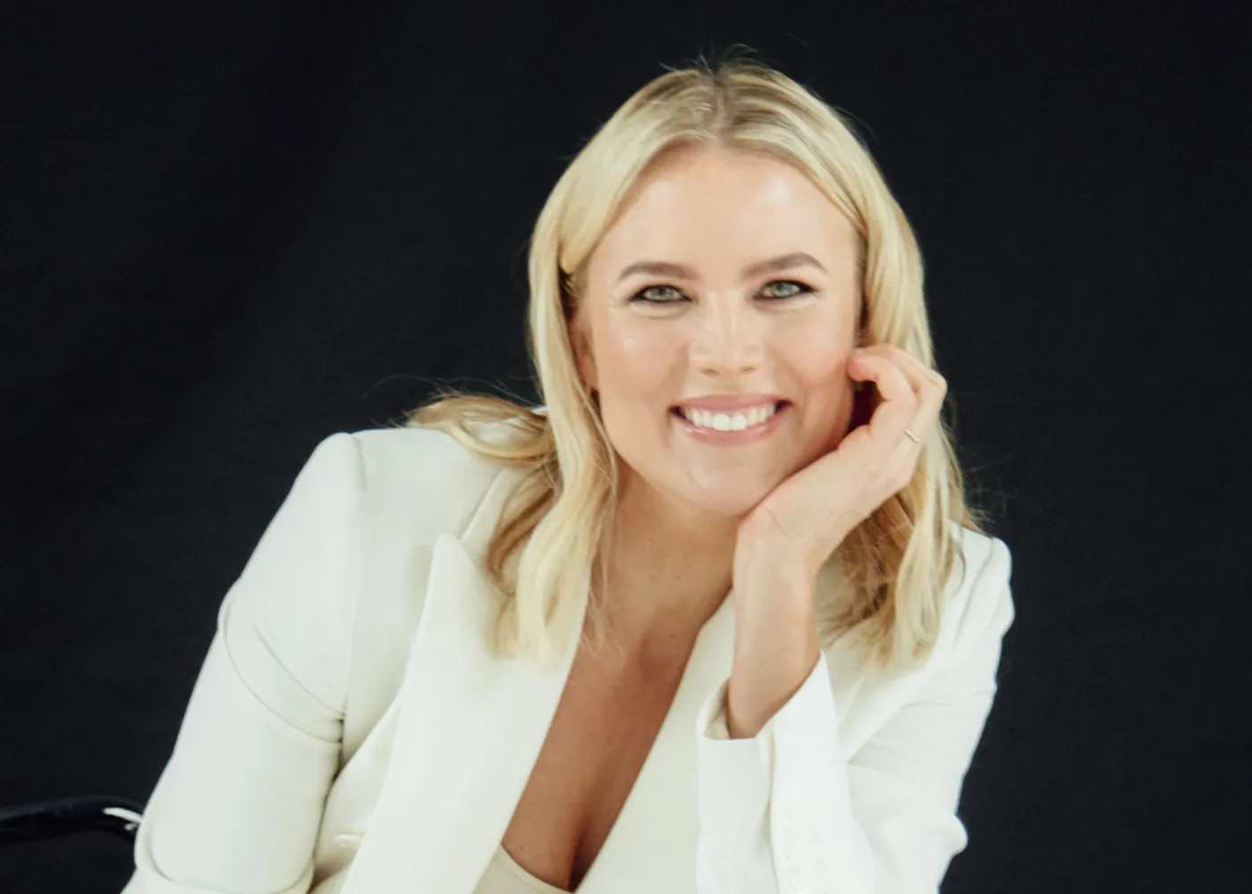 Professional Portrait of a Smiling Woman Professional portrait of a smiling woman